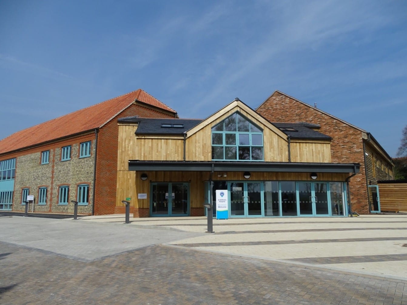 The Main Entrance of the new Hospice